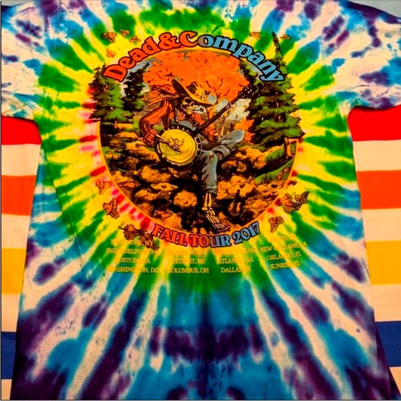 Dead & Company Concert Shirt Fall 2017 - Picture 2 of 3